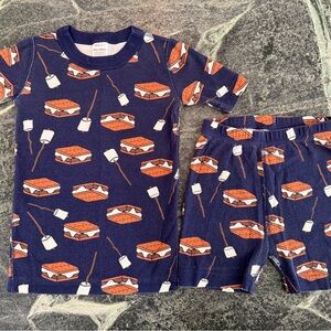 Hanna Andersson Kids 6/7 S'mores Pajama Set